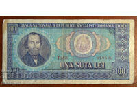 100 lei, România, 1966