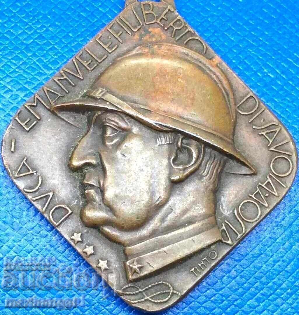 Medalia Italia 1937 Duce Emmanuel Filiberto