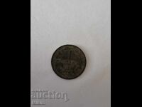 Monedă 1 stotinka 1912 Bulgaria