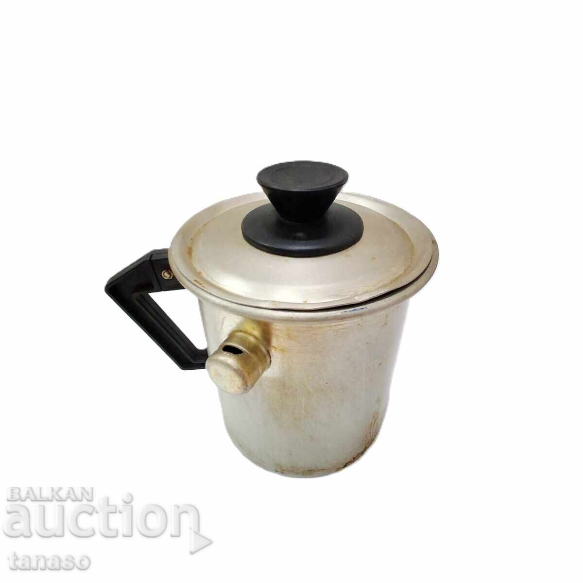 Licitație Retro fierbător de lapte din aluminiu din anii '70 (15.5)