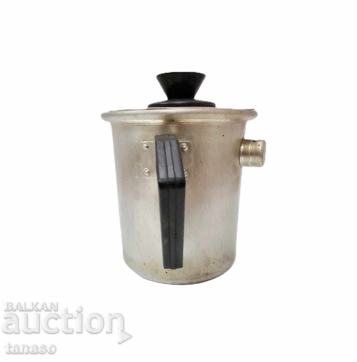 Retro fierbător de lapte din aluminiu din anii '70 (15.5) - 7