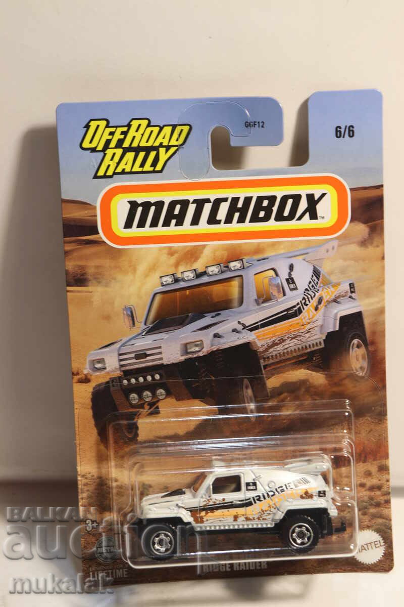 Παράδοση ΜΟΝΤΕΛΟ ΑΥΤΟΚΙΝΗΤΟΥ MATCHBOX RIDGE RAIDER PARIS DAKAR RALLY Παράδοση ΜΟΝΤΕΛΟ ΑΥΤΟΚΙΝΗΤΟΥ MATCHBOX RIDGE RAIDER PARIS DAKAR RALLY