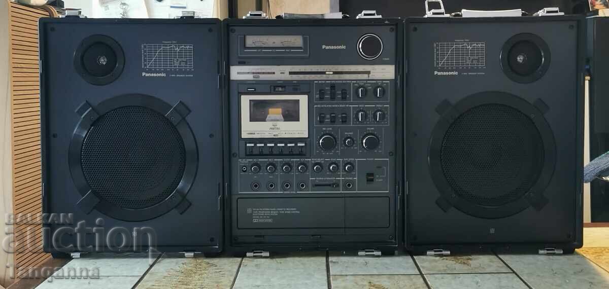 Auction  Panasonic RX-A2 radio cassette player. [1]