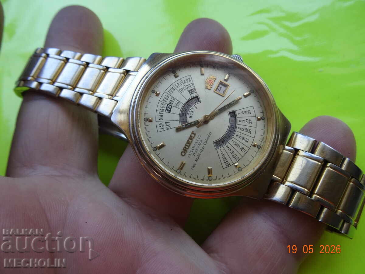КОЛЕКЦИОНЕРСКИ   часовник ORIENT АВТОМАТИК с цена € 90.00 | 176.03 лв.