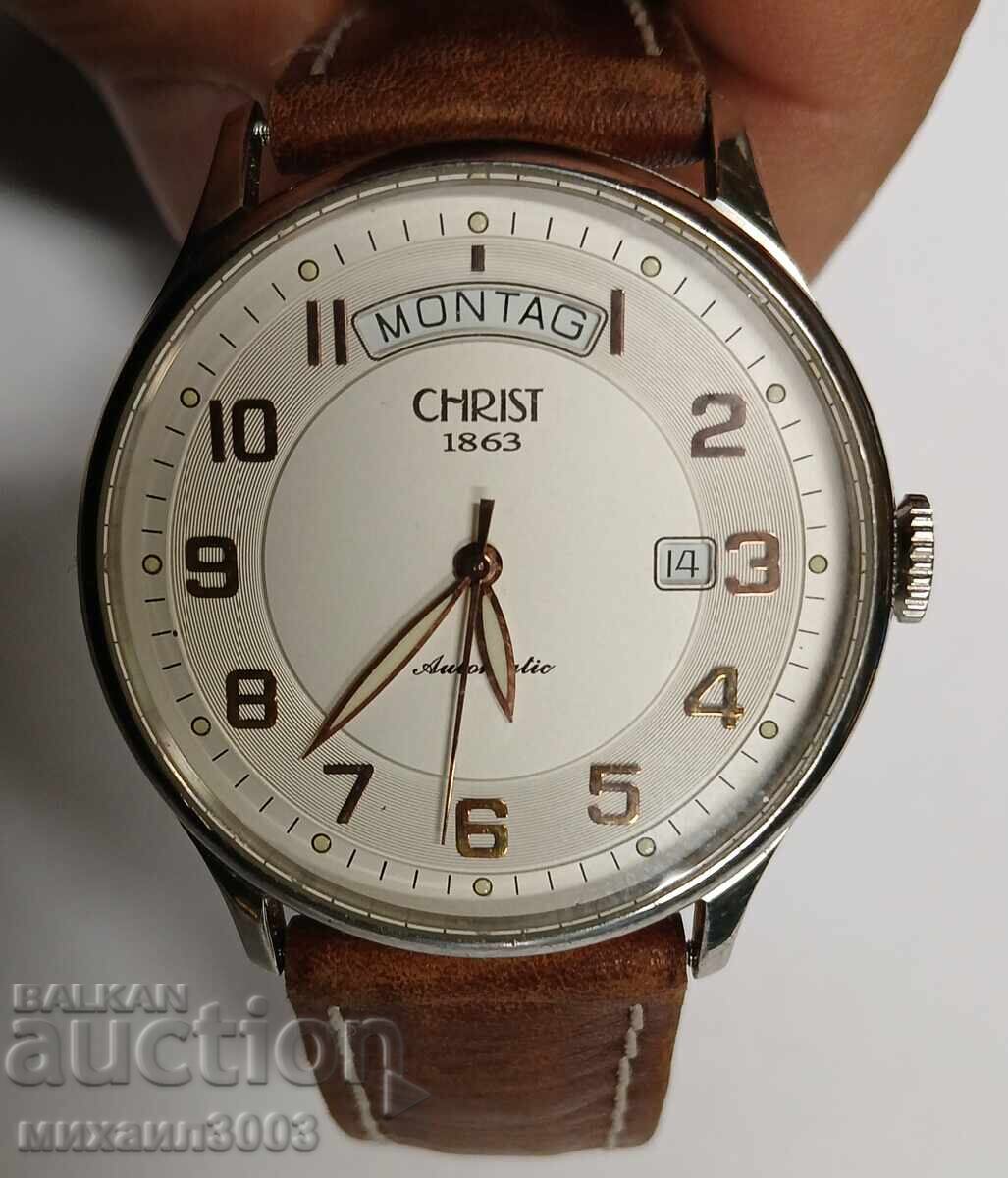 CEAS ELVEȚIAN AUTOMAT CHRIST 1863