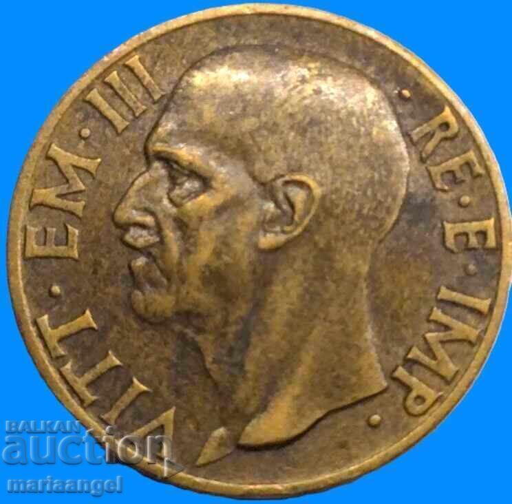 Παράδοση 10 Centesimi 1939 Ιταλία Φασισμός Βίκτωρ Εμμανουήλ Γ' Χάλκινο