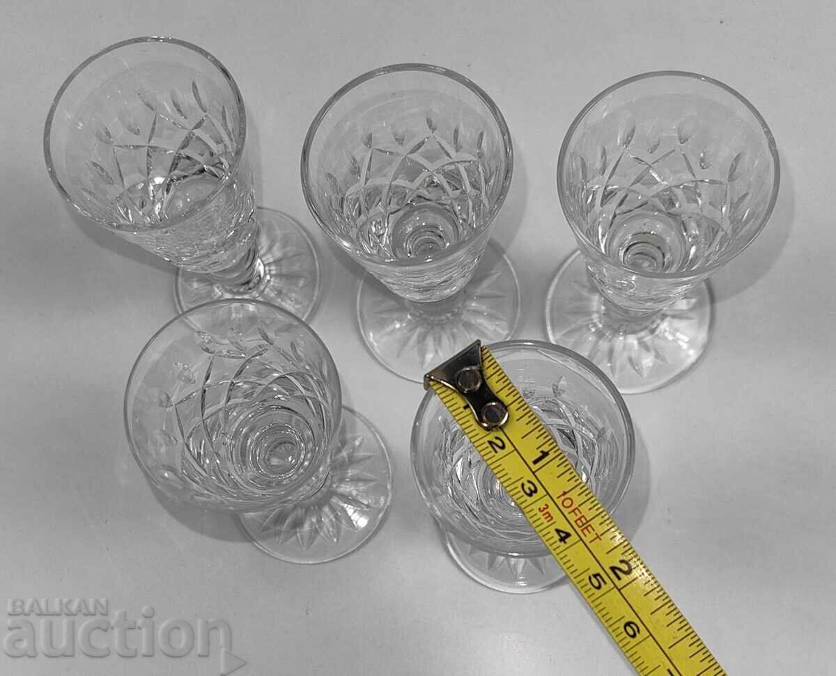 CRYSTAL GLASSES SET CUP CUP HEALTH with price € 12.00 | 23.47 BGN