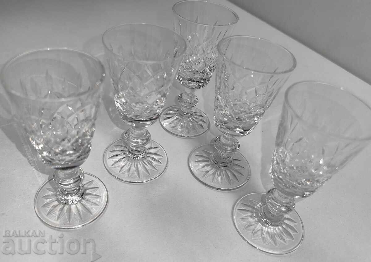 Auction  CRYSTAL GLASSES SET CUP CUP HEALTH