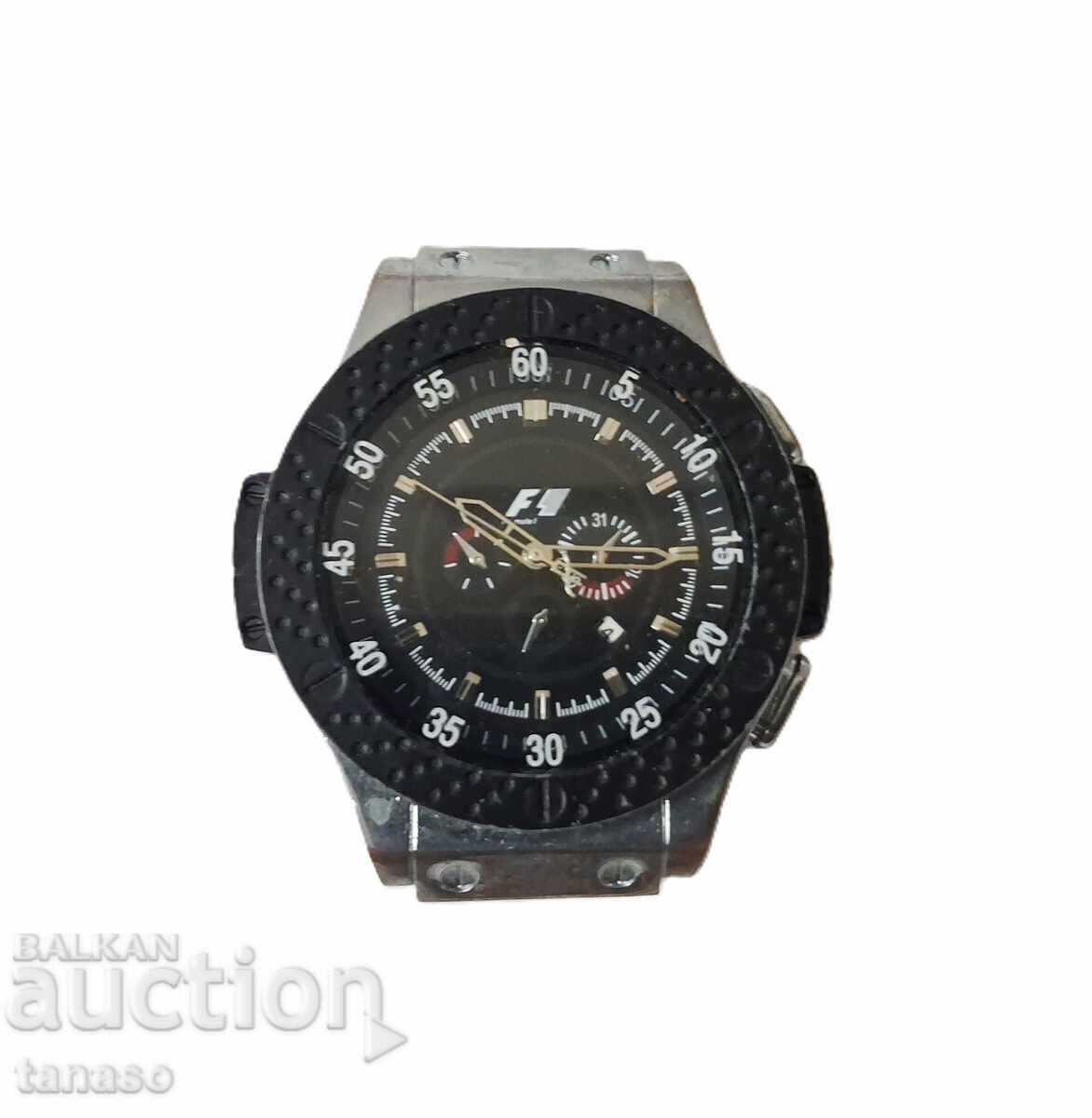 Ανδρικό αθλητικό ρολόι F1 Style – κάσα 55 mm (9.5) με τιμή € 5.00 | 9.78 BGN