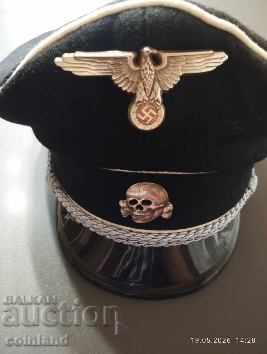Șapcă nazistă germană REPRODUCERE - 5
