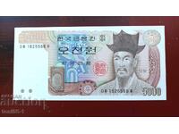 Coreea de Sud 5000 won 2020 UNC