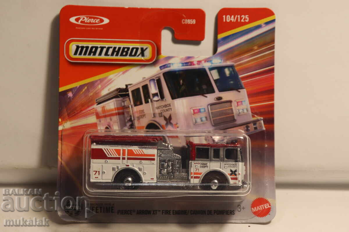MATCHBOX FIRE TRUCK TOY CAR MODEL MATCHBOX FIRE TRUCK TOY CAR MODEL