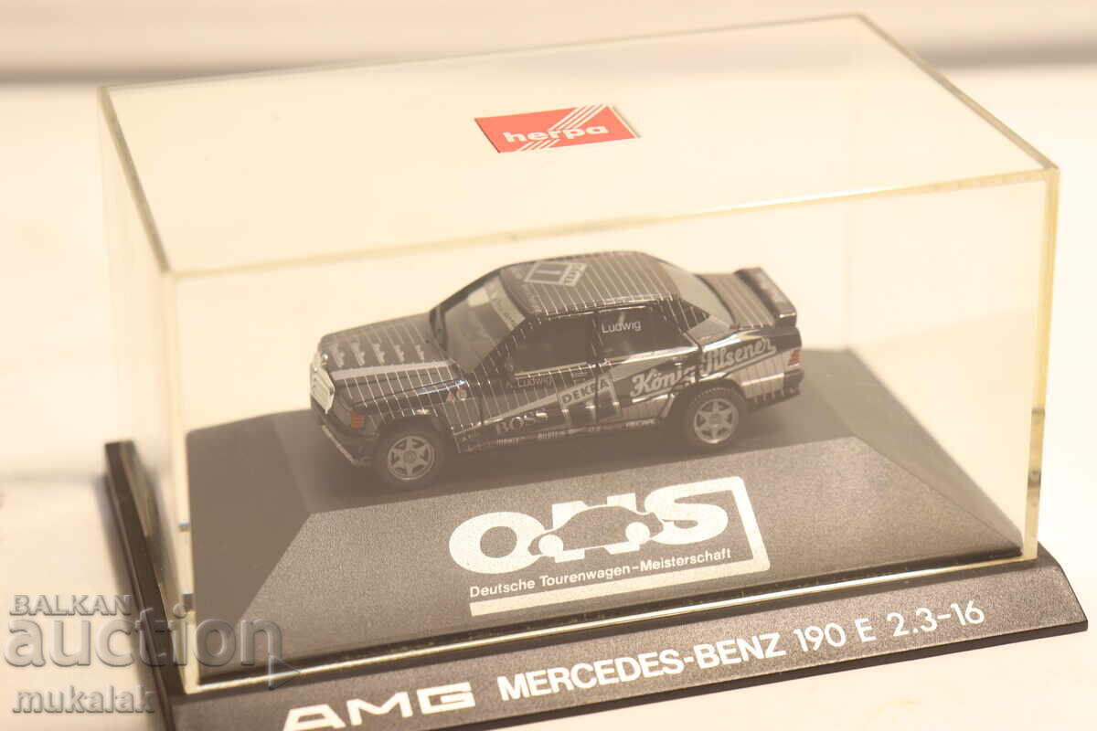 HERPA H0 1/87 MERCEDES BENZ 190 E AMG ΜΟΝΤΕΛΟ ΑΥΤΟΚΙΝΗΤΟΥ - 6