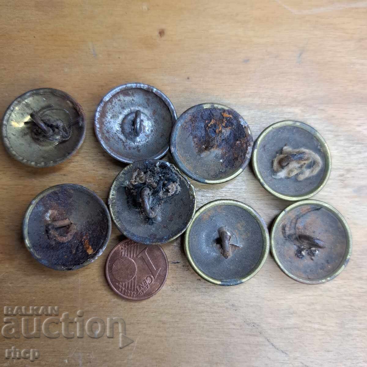 Царски копчета 8 бр с цена € 9.00 | 17.60 лв.