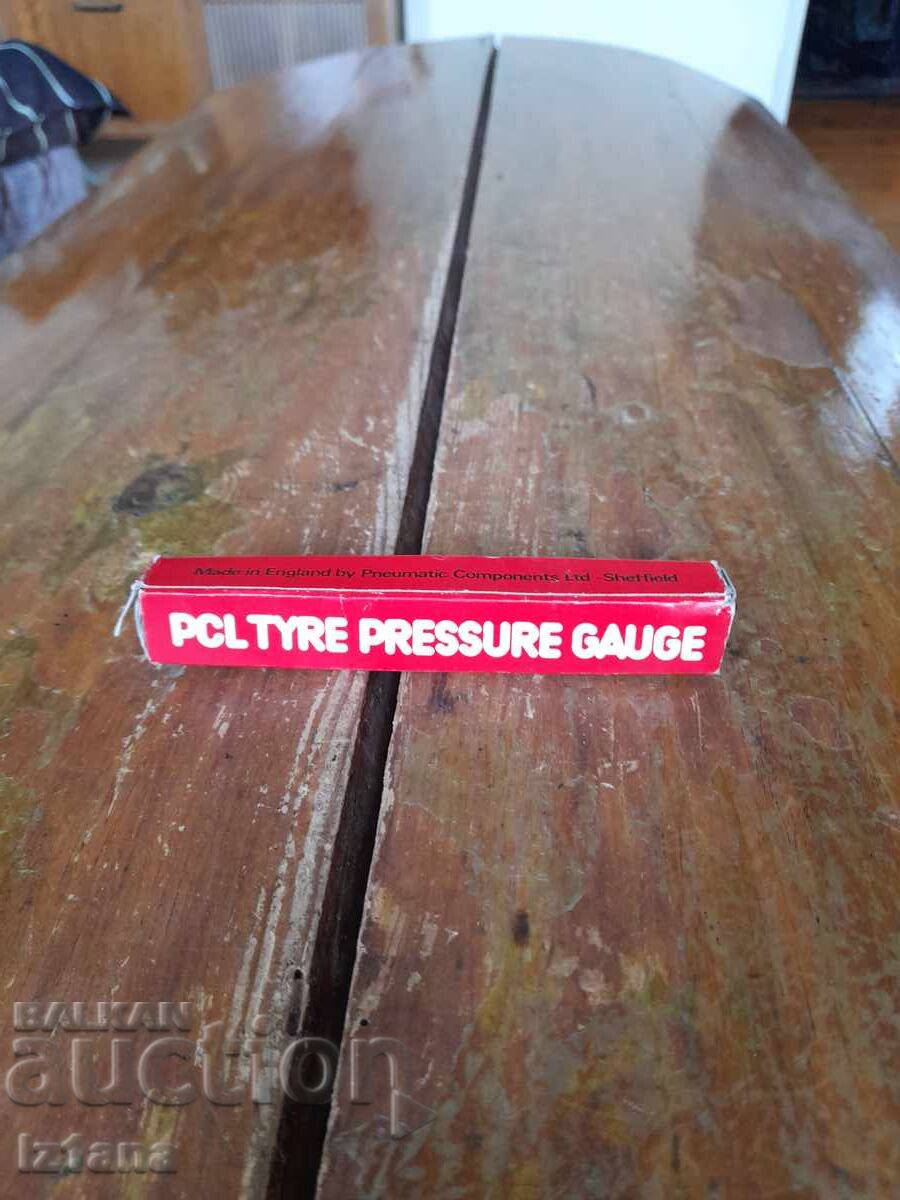 Vintage PCL tire pressure gauge