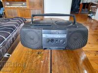 Vintage radio, CD, cassette player Sony CFD-V10