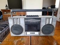 Vintage Hitachi TRK-6801E radio cassette recorder