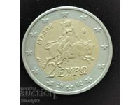 2 евро Гърция 2002 год с буква S