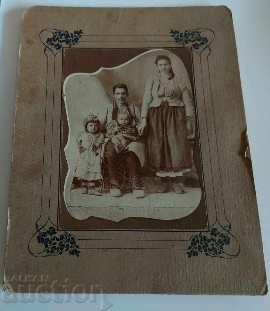 PORT COSTUM PORTURI COSTUM VECHE POZĂ FOTOGRAFIE CARTON