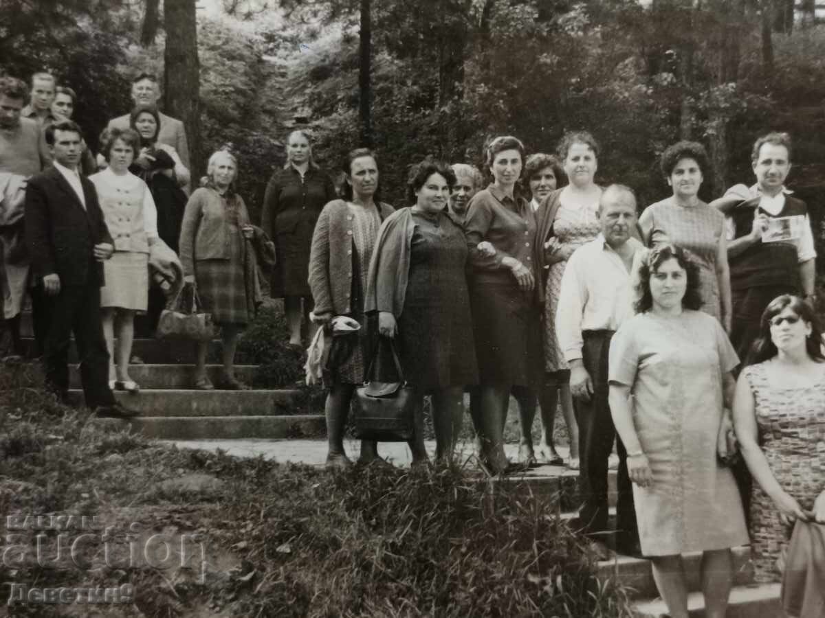 Auction  On the stairs of "Ledenika" 1969