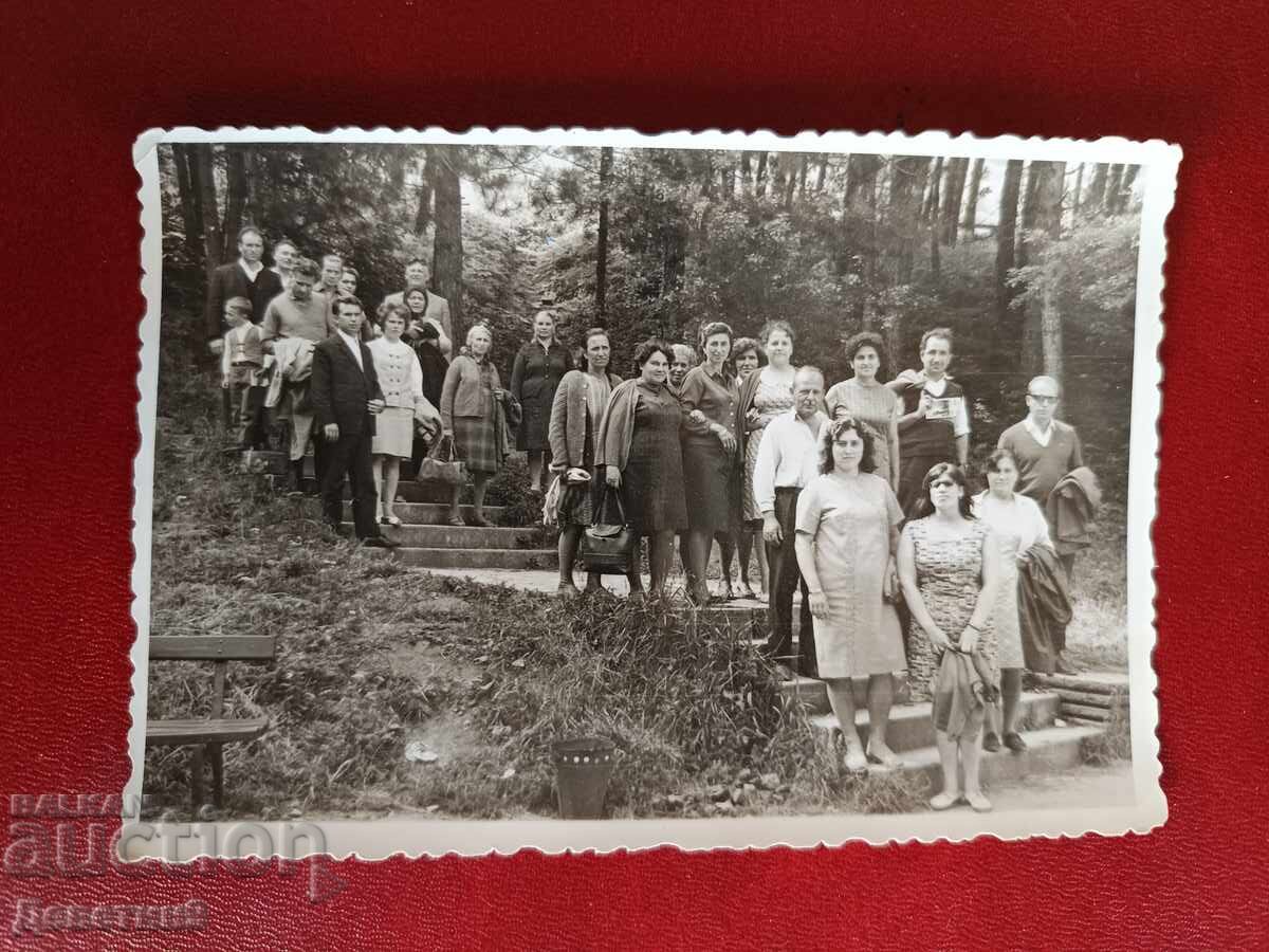 On the stairs of "Ledenika" 1969