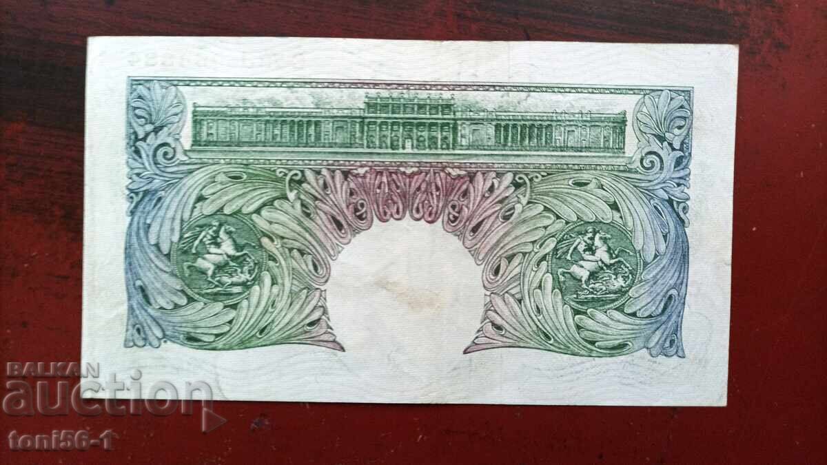 Anglia 1 liră 1949-55 cu preț € 18.00 | 35.21 BGN