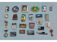 INSIGNE RUSIA LOT 25 BUCĂȚI