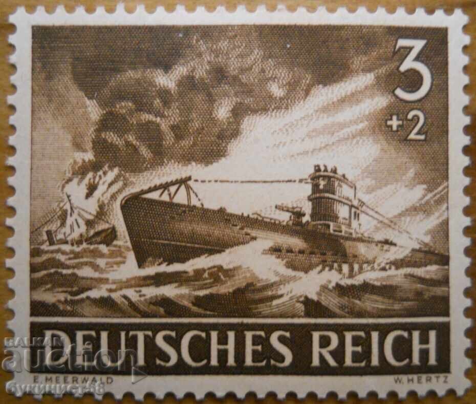 Germania "Submarin german în atac" - 1943 Germania "Submarin german în atac" - 1943