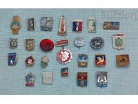 INSIGNE RUSIA LOT 25 BUCĂȚI