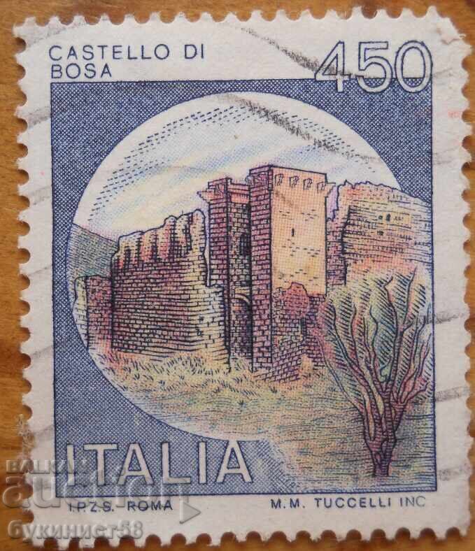 Italia "Castelul din Italia - Castello di Bosa" - 1980 Italia "Castelul din Italia - Castello di Bosa" - 1980