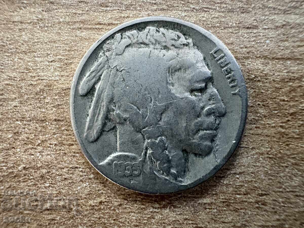 ΗΠΑ - 5 σεντ (1935) με τιμή € 1.53 | 2.99 BGN
