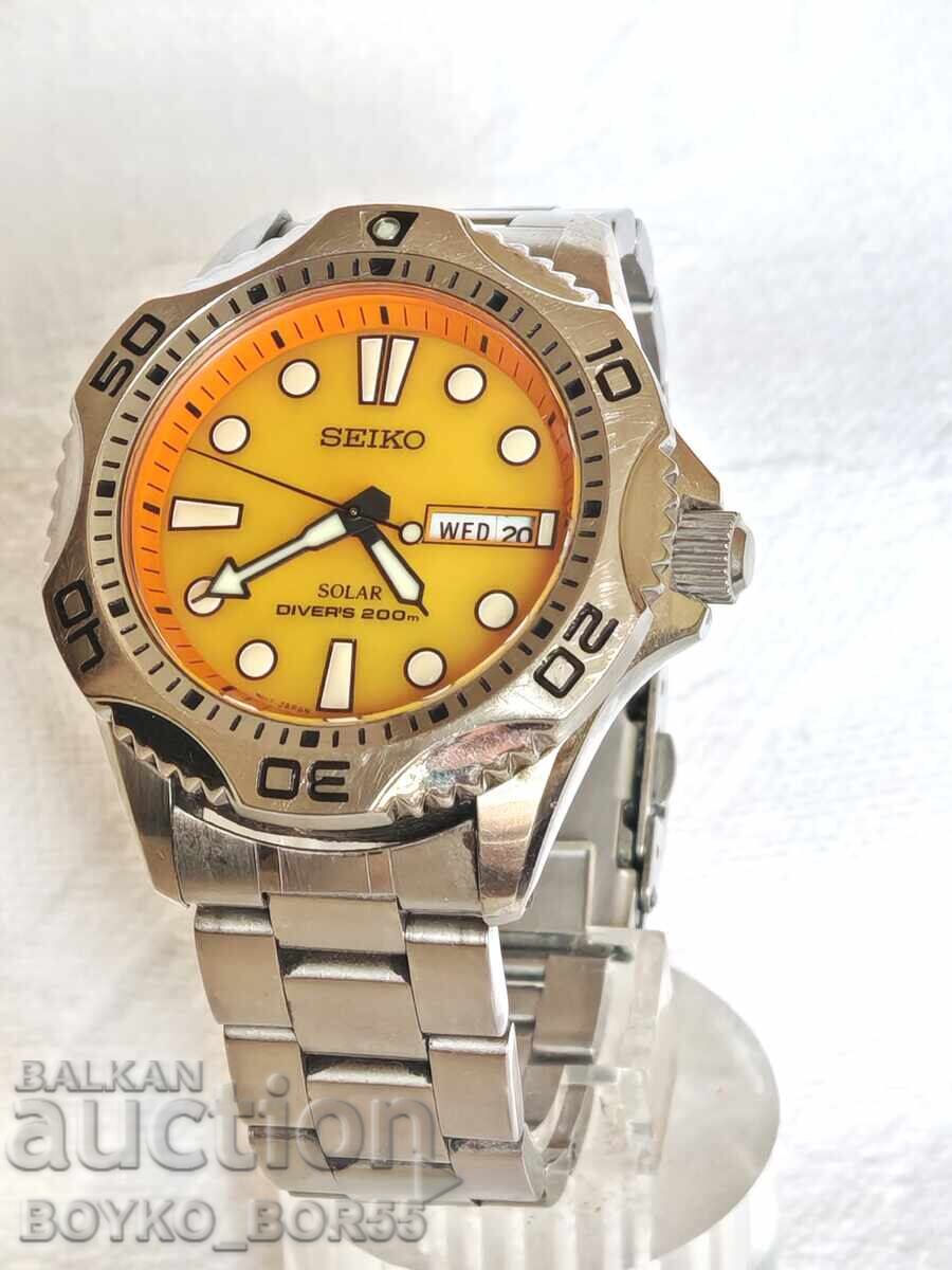 Εξαιρετικά σπάνιο μοντέλο SEIKO SOLAR DIVER'S V158 OAEO με τιμή € 590.00 | 1153.94 BGN