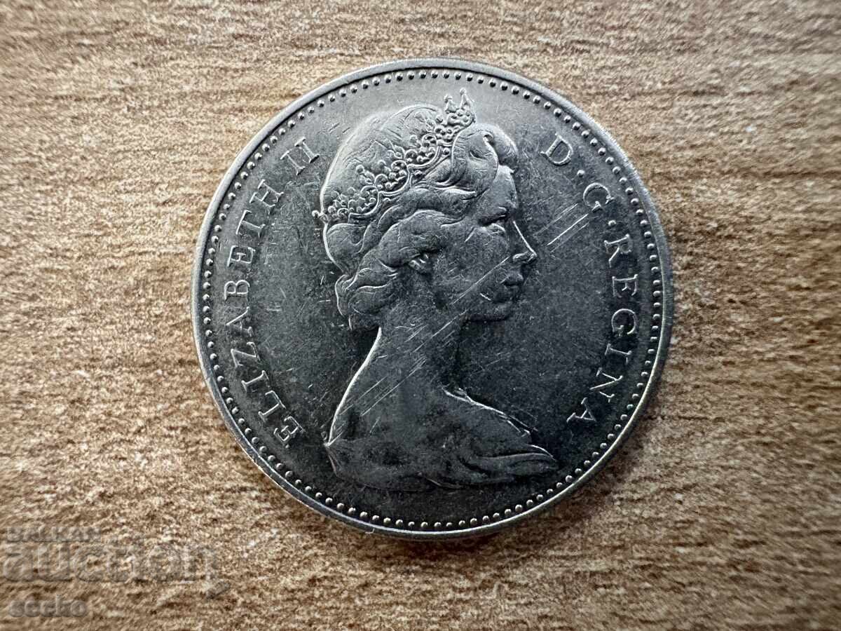 Canada - 5 cenți (1968) cu preț € 0.18 | 0.35 BGN Canada - 5 cenți (1968) cu preț € 0.18 | 0.35 BGN