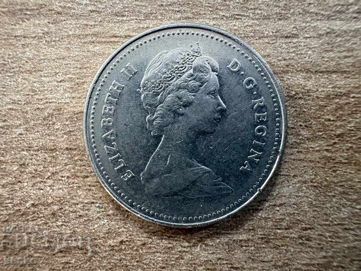 Canada - 5 cenți (1980) cu preț € 0.13 | 0.25 BGN