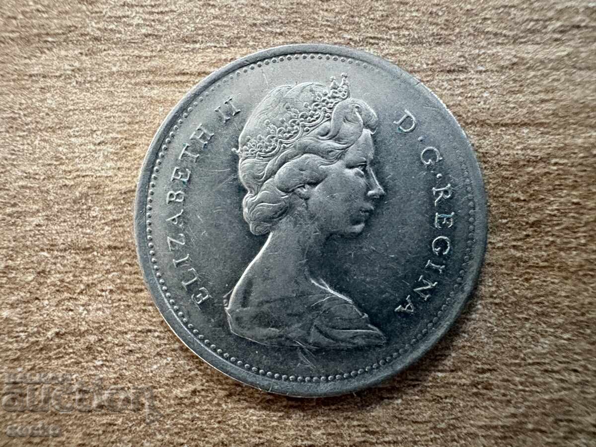 Канада - 25 цента (1969) с цена € 0.20 | 0.39 лв.