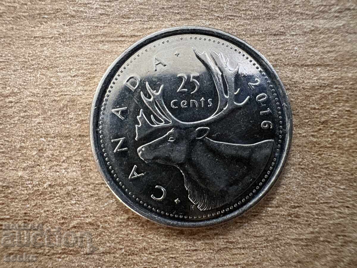 Canada - 25 cenți (2016)