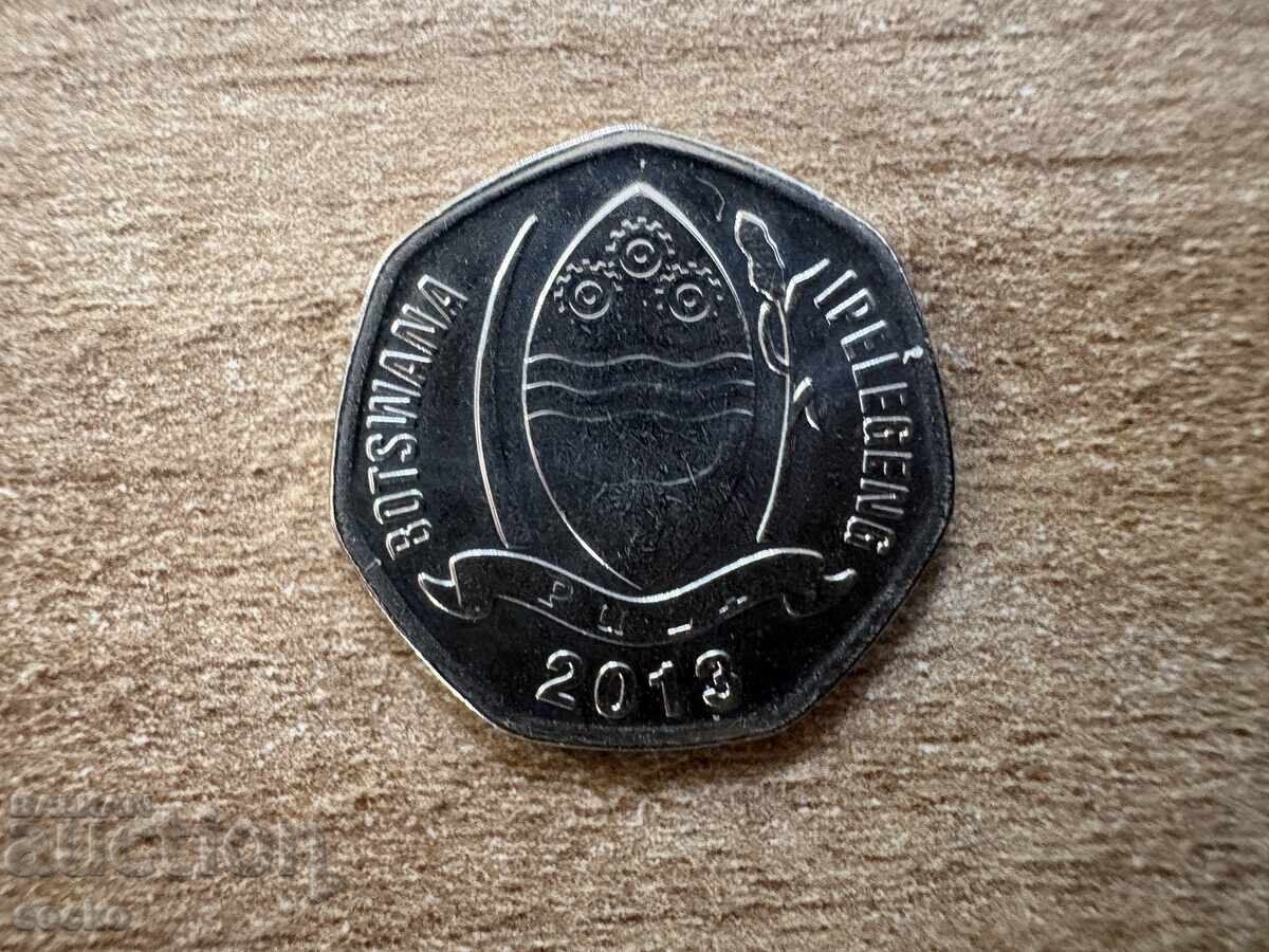 Botswana - 5 tebeți (2013) cu preț € 1.20 | 2.35 BGN