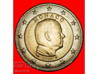 FRANȚA (2002-2025): MONACO ★2 EURO 2019 ALBERT AL II-LEA (2005-)