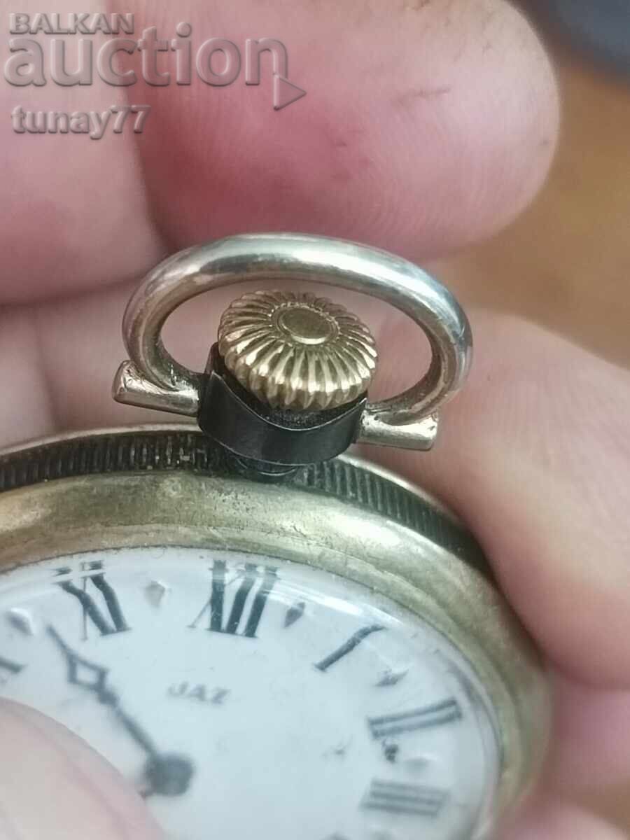 Ceas de buzunar de la brandul francez Jaz. Ceasul funcționează - 7