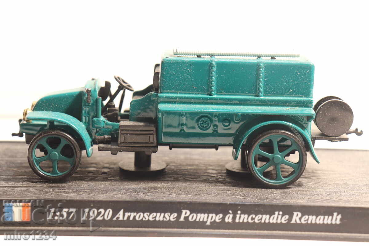 ΜΟΝΤΕΛΟ ΠΥΡΟΣΒΕΣΤΙΚΟΥ ΦΟΡΤΗΓΟΥ RENAULT 1/57 με τιμή € 0.01 | 0.02 BGN