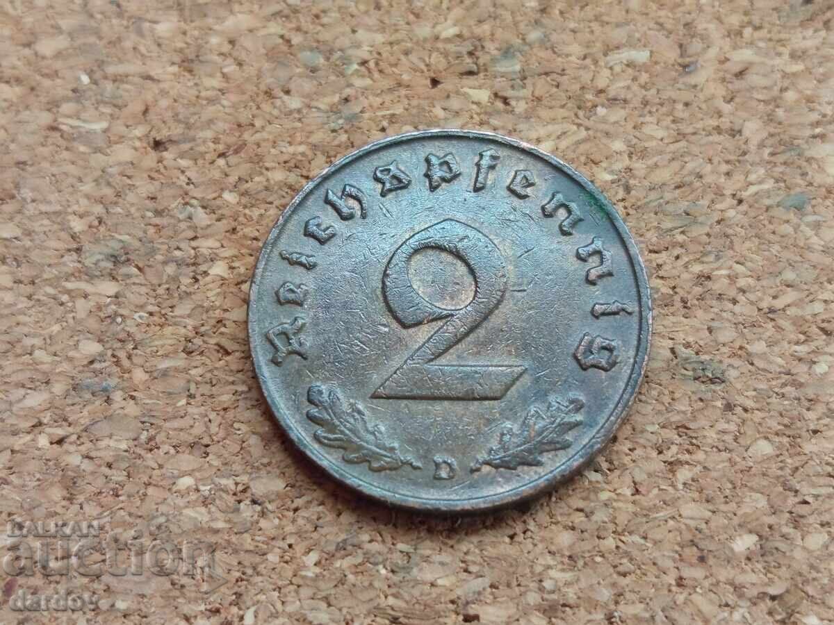 Γερμανία 2 πένιγκ, 1938