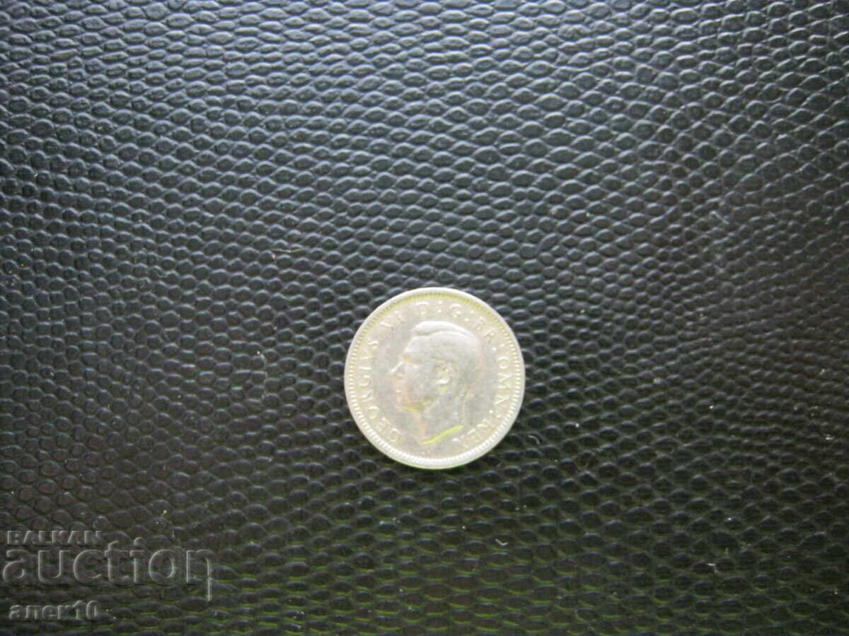 Marea Britanie 6 pence 1949 s cu preț € 0.20 | 0.39 BGN