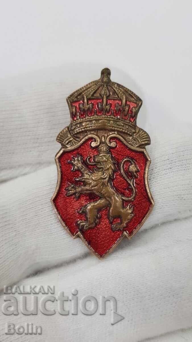Rară Cocardă Țaristă, Semn - "Poliția de Stat Bulgară"