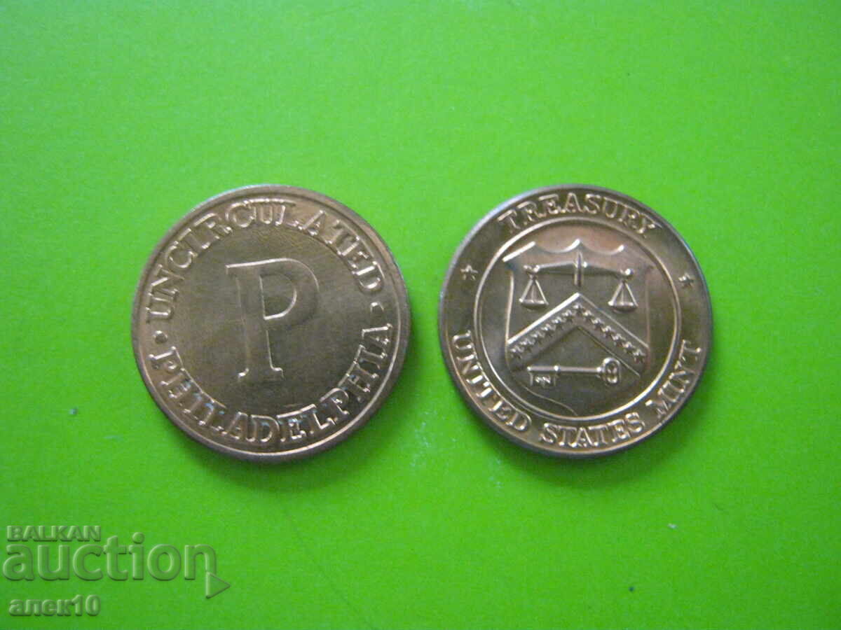 Philadelphia Mint mark p