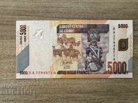 Κονγκό - 5000 φράγκα (2022) UNC