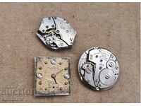 Bulova and Gruen movements 3 pieces