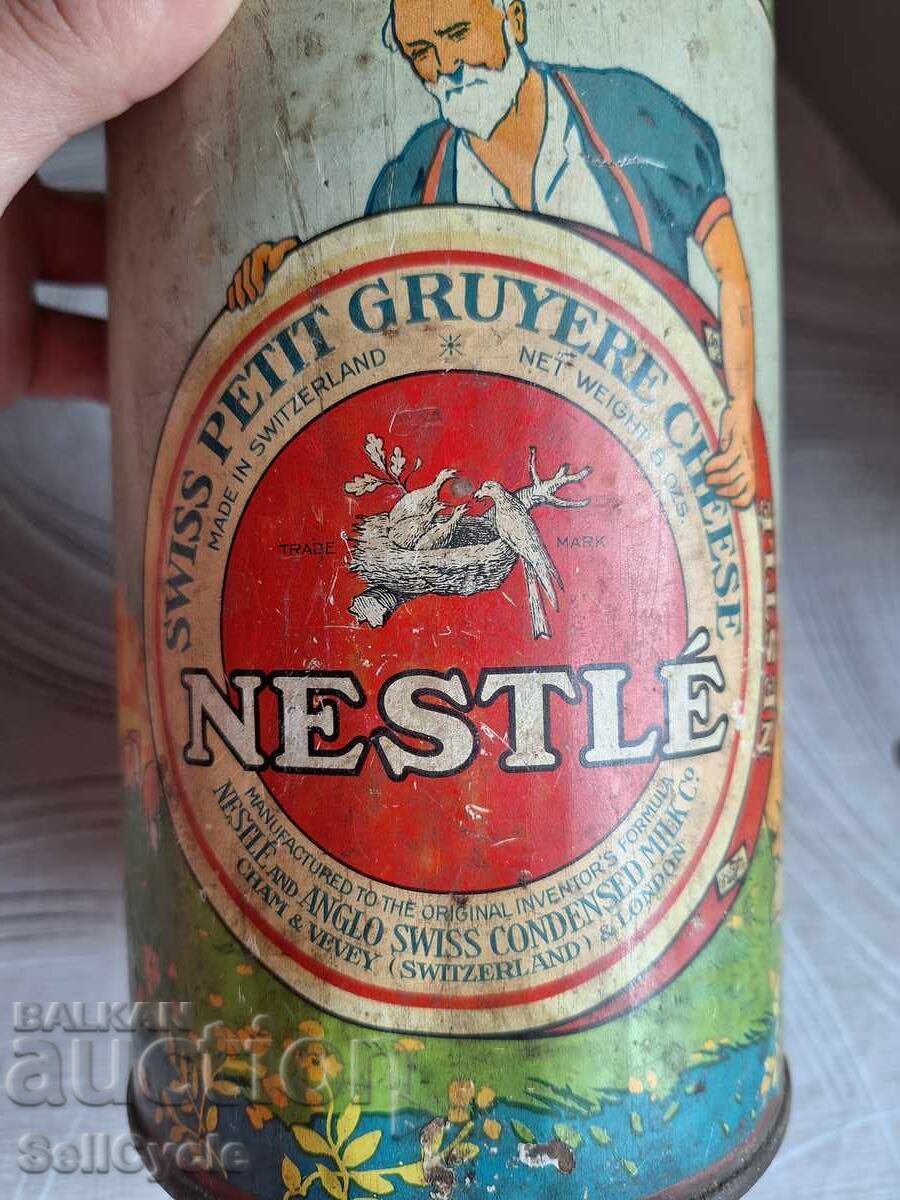 Δημοπρασία ✅ΚΟΥΤΙ ΑΠΟ ΕΛΒΕΤΙΚΟ ΤΥΡΙ PETIT GRUYERE - NESTLE❗