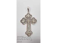 Beautiful Silver Filigree Cross - 925 Sterling - Europe