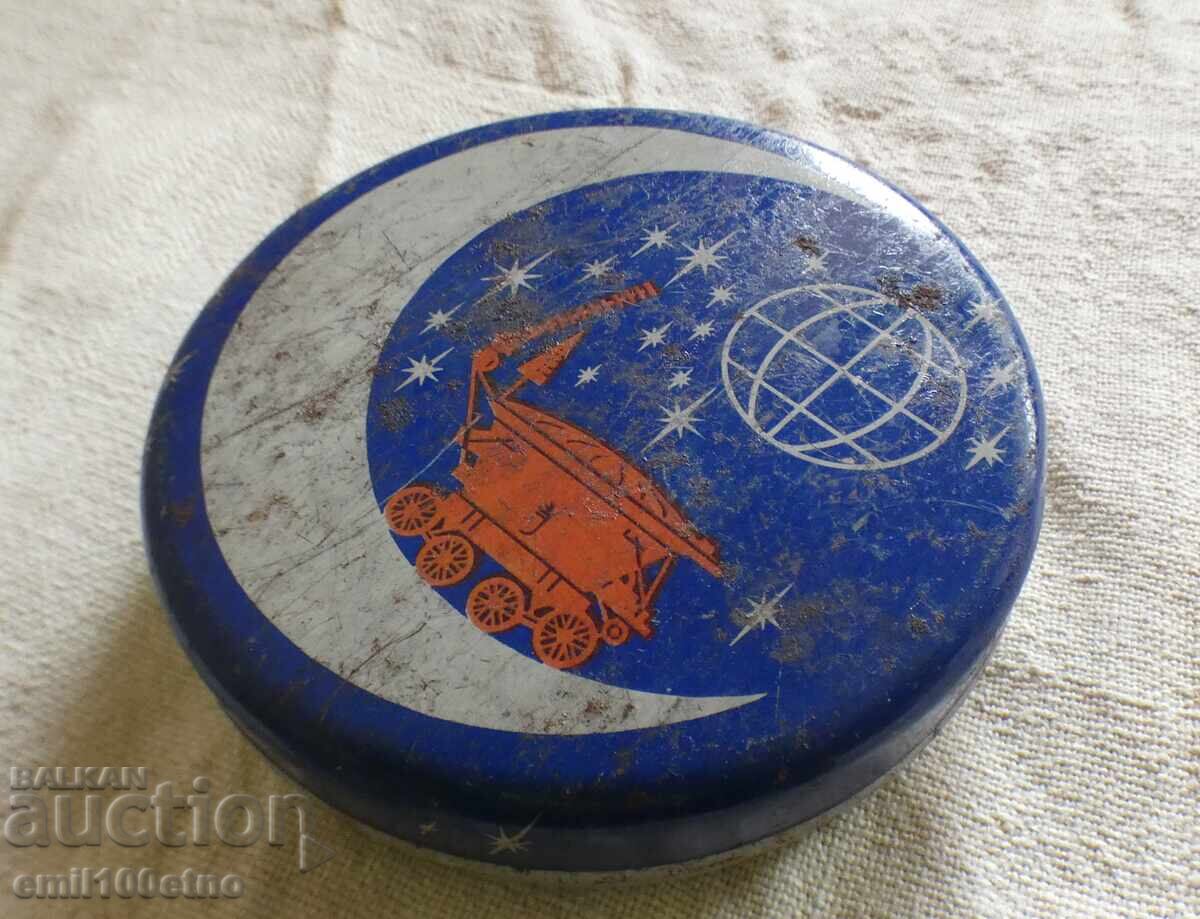 Auction  Moon rover metal box space USSR