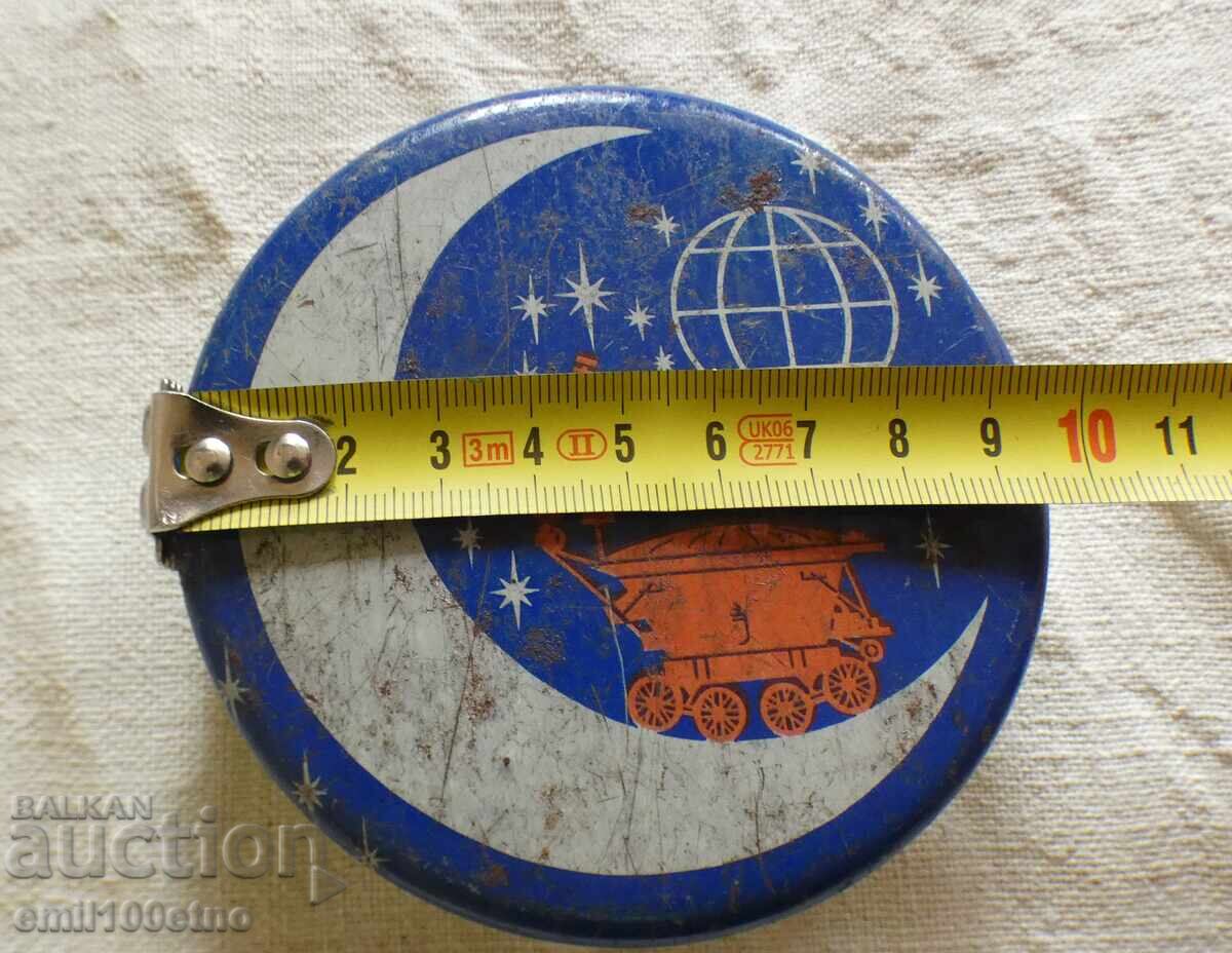 Moon rover metal box space USSR - 7